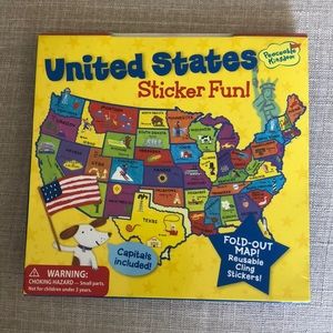 United States sticker map